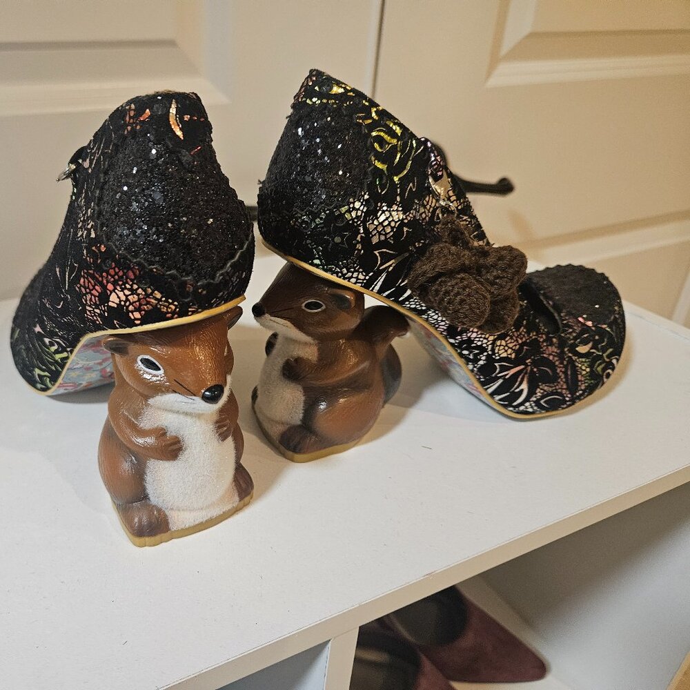 Irregular Choice Squirrel Novelty Heel Pumop